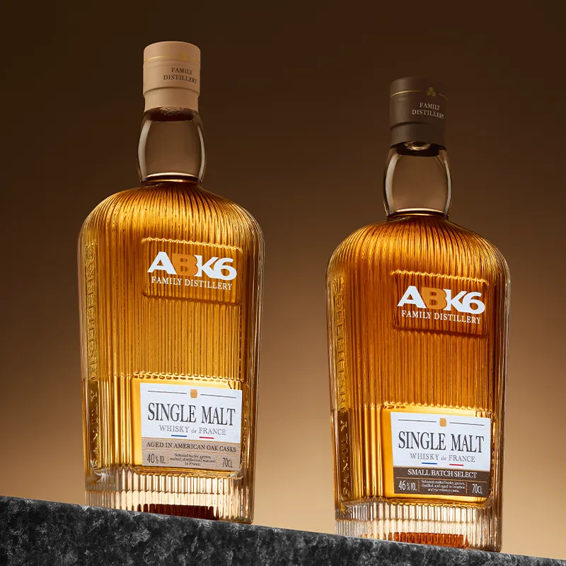abk6 single malt small batch selection rye & bourbon casks